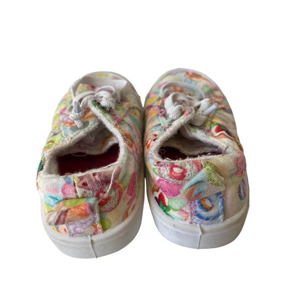 Blowfish canvas shoes toddler‎ 5 ice cream donut cat sneakers novelty lace kids